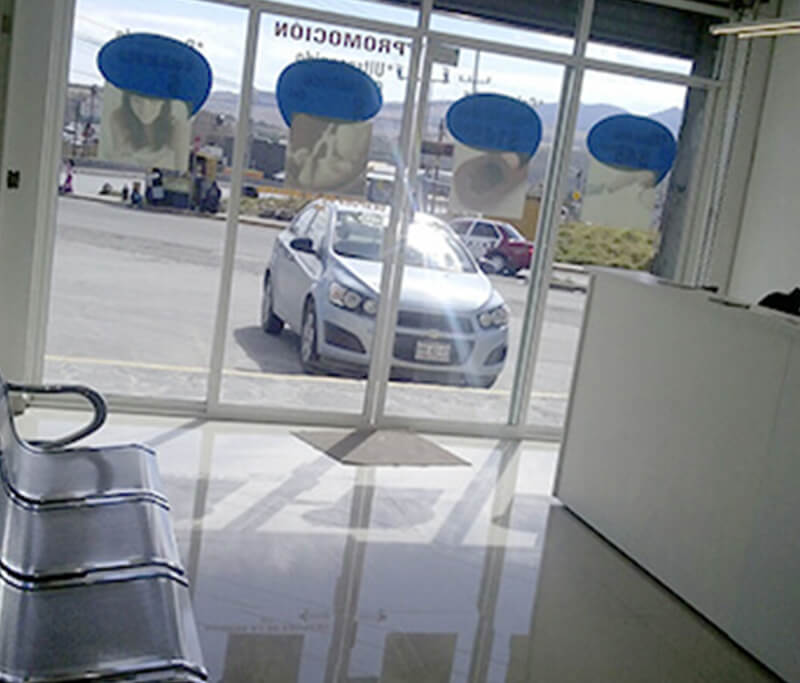 Sala de espera Huehuetoca